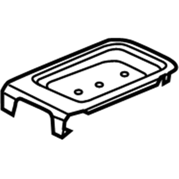 GM 23438044 Seat Back Assembly Tray