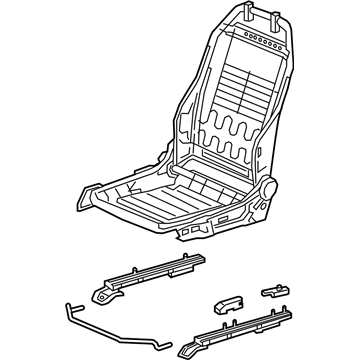 Honda 81126-TLA-C01 FRAME, R- FR- SEAT