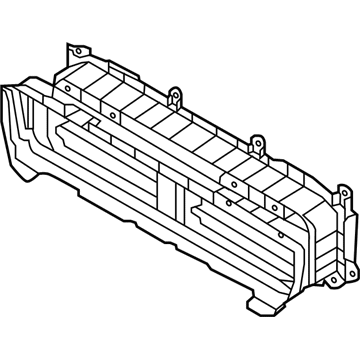 Hyundai 86950-B1001 Flap & Duct Assembly-Active Air