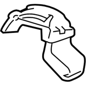 Honda 84665-TP6-A01ZA Lid Assy., L. Shock Absorber Maintenance *NH167L* (GRAPHITE BLACK)