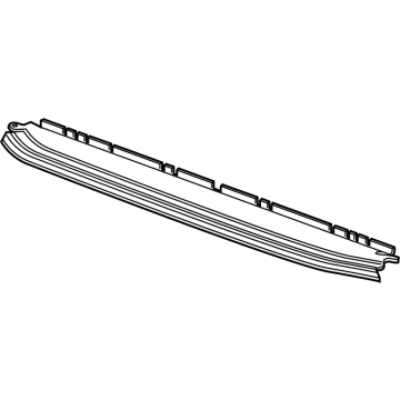 GM 84252887 Lower Baffle
