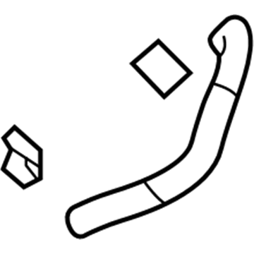 Hyundai 25435-E6000 Hose Assembly-Inverter Radiator, Upper