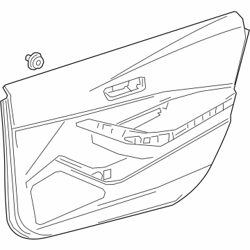 Toyota 67610-12P20-C7 PANEL ASSY, FR DOOR