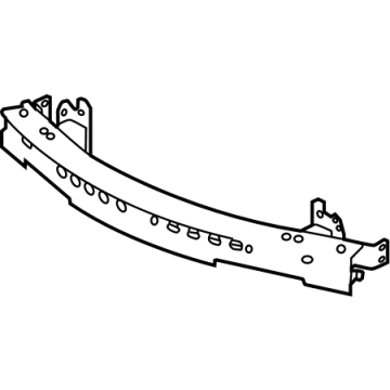 Acura 71130-TYA-A00 Beam Complete, Front Bumper