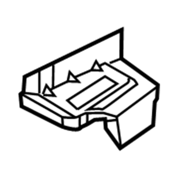 Ford 8A8Z-7411250-A Floor Extension