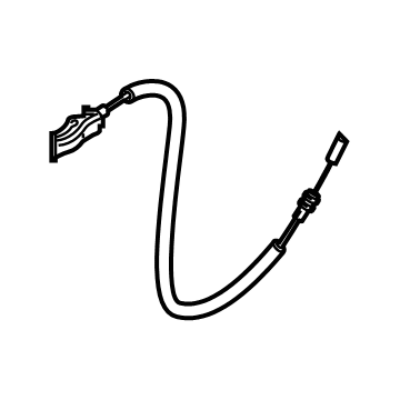 BMW 51-22-7-409-276 Rear Door Handle Bowden Cable