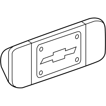 GM 16523537 Back Up Lamp
