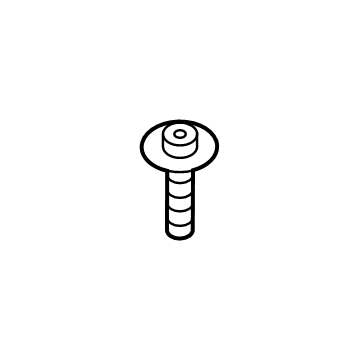 BMW 07-14-9-323-312 Combination. Fillister Head Self-Tapping Screw