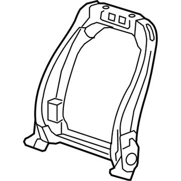 GM 13598491 Seat Back Frame
