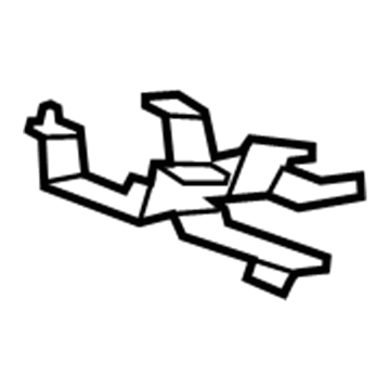 GM 92230453 Heater Control Bracket