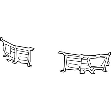 Mopar 68056631AA Bracket-Bumper
