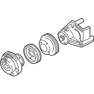Toyota 16307-62011 Clutch & Pulley