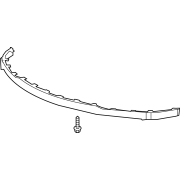 GM 23397792 Front Bumper Fascia Center Air Deflector