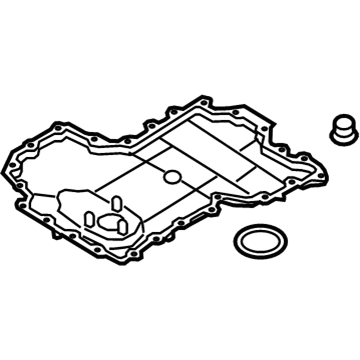 BMW 11-13-7-570-691 Engine Oil Pan Lower