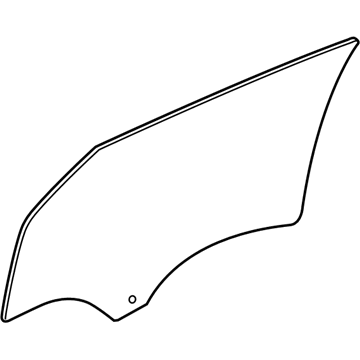 GM 22945656 Door Glass