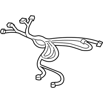 GM 88899110 Harness Asm, Driver Seat Adjuster Wiring 6Way Power