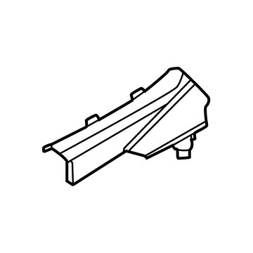 Kia 85875CV000WK TRIM ASSY-RR DR SCUF