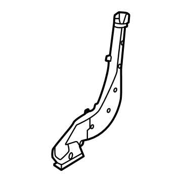 Kia 97065CV000 DUCT ASSY-PILLAR, RH