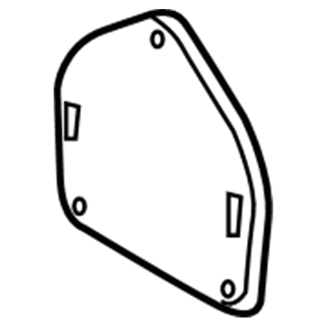 BMW 51-43-7-056-245 Cover For Mid-Range Loudspeaker Cut-Out