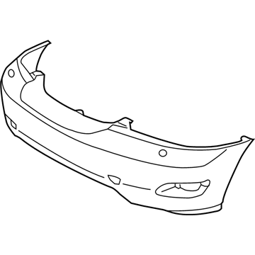 Lexus 52119-0E902 Front Bumper Cover
