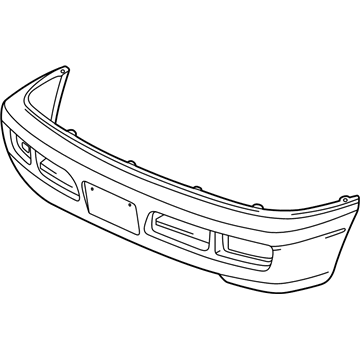 Lexus 52119-6B901 Cover, Front Bumper