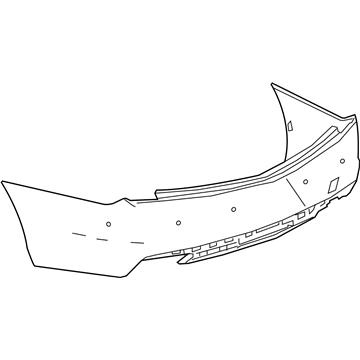 GM 84192710 Bumper Cover