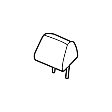 Acura 82140-TGV-A21ZA Headrest (Alluring Ecru)