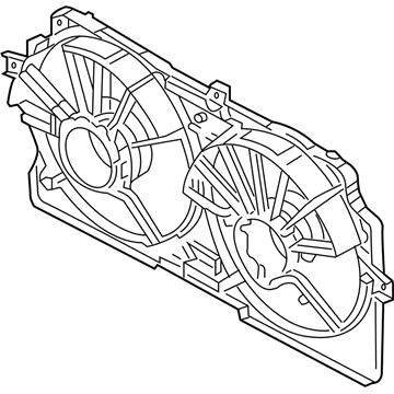 GM 89019107 Shroud Asm, Engine Coolant Fan