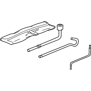 Honda 89000-S01-A10 Tool Set (Sunroof)