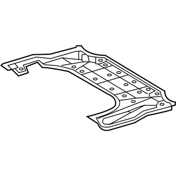 Lexus 51442-30181 Engine Under Cover, No.2