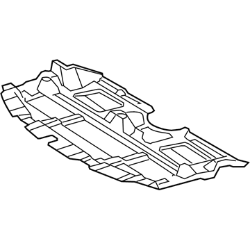 Lexus 51410-53070 Engine Under Cover