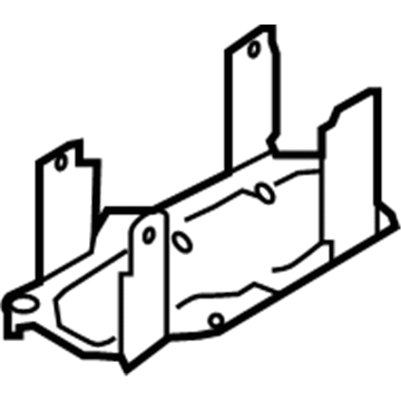 Nissan 27355-1LA0A Bracket Assembly-Differential Member Mounting