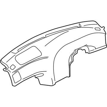 Hyundai 84710-2D550-SO Crash Pad Assembly-Main