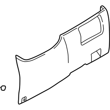 Hyundai 84750-2D001-SO Panel Assembly-Lower Crash Pad, LH
