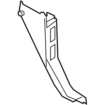 BMW 51-43-7-272-417 Side Trim Panel, Front, Bottom Left