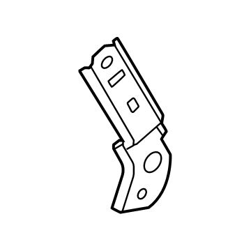Lexus 17368-25011 SUPPORT, AIR TUBE