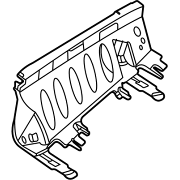 BMW 63-11-9-851-055 BRACKET HEADLIGHT LEFT