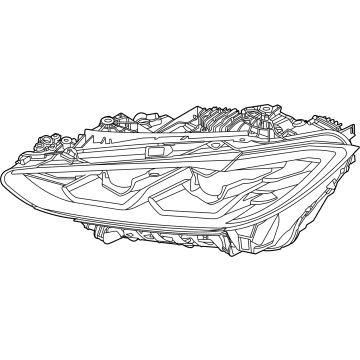 BMW 63-11-8-084-889 HEADLIGHT, LED TECHNOLOGY, L