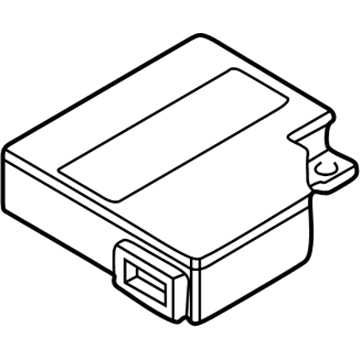 BMW 65-77-9-345-358 Ctrl Unit Airbag/Side Airbag Uncoded
