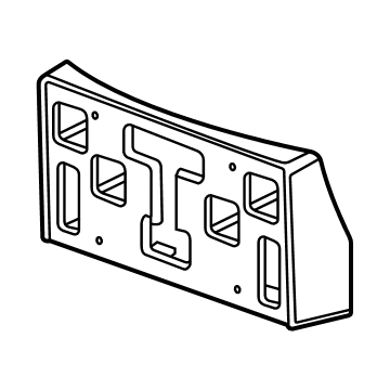 GM 42565135 License Bracket