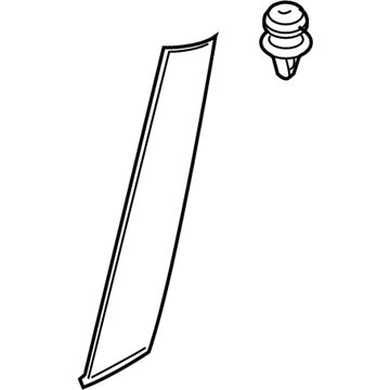 BMW 51-13-7-344-183 Cover, Column A Left