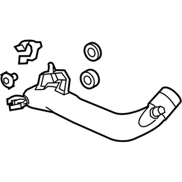 BMW 13-71-7-556-549 Air Duct