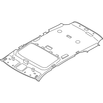 Hyundai 85410-S8BB0-MMH HEADLINING ASSY
