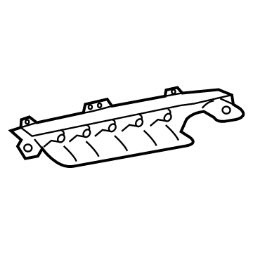 Toyota 55950-12330 Defroster Nozzle