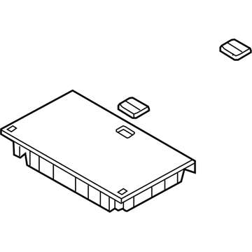 Hyundai 85710-0W100-HZ Tray Assembly-Luggage