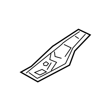 Toyota 58213-48050 Panel Reinforcement