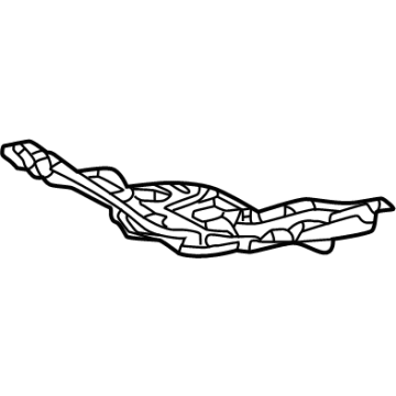 Lexus 57655-78011 MEMBER, RR FLOOR CRO