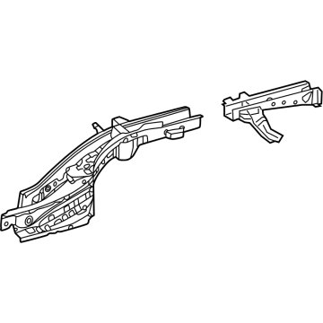 Lexus 57601-F6900 MEMBER SUB-ASSY, RR