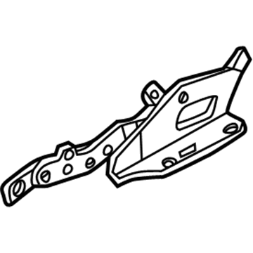 BMW 41-61-8-398-665 Left Engine Hood Hinge