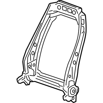 GM 13511853 Seat Back Frame
